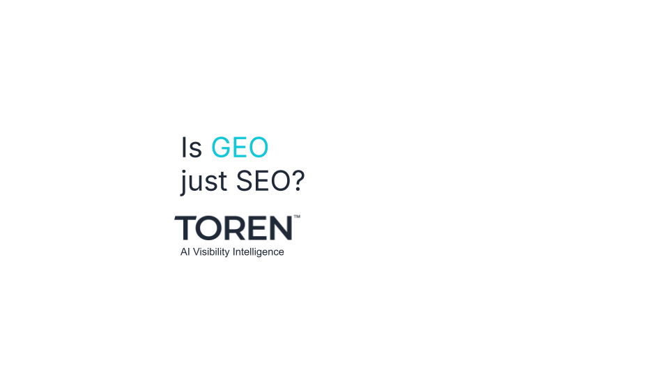 Is GEO Just SEO?