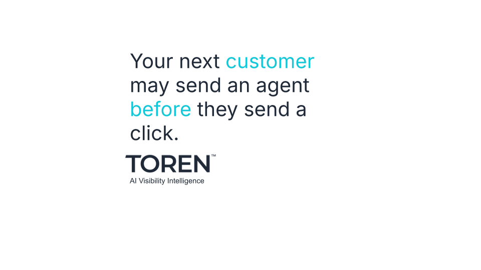 Your next customer may send an agent before they send a click.